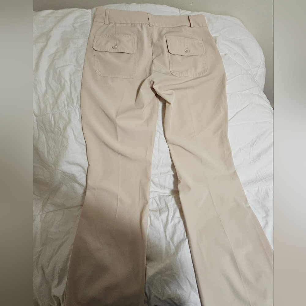 COPY - Daisy Fuentes Beige Low-rise Pants